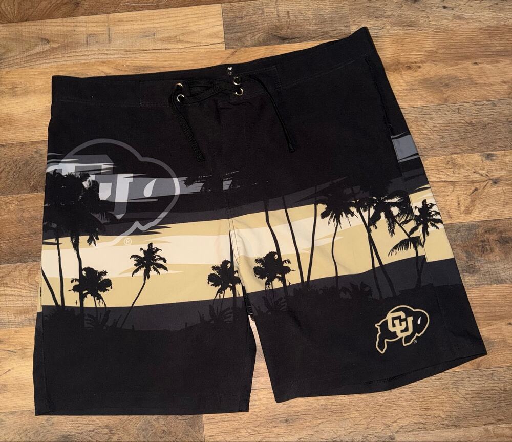 Foco Colorado buffalo sunset board shorts